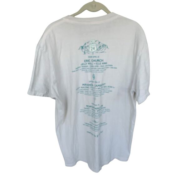 Official STAGECOACH Country Festival T-Shirt 2 Sided Men's 2024 Concert Lineup L - Picture 2 of 14